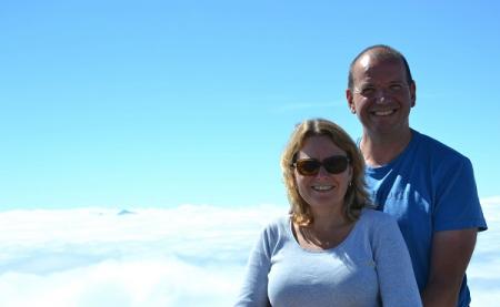 Caroline Connolly is an experienced home exchanger (here we are on Whistler Mountain during a wonderful Vancouver exchange in summer 2016)